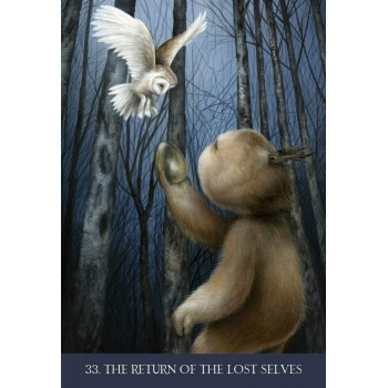 Kosmetinis defektas Into The Lonely Woods Oracle Kortos Blue Angel 